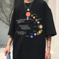Boogzel Apparel Solar System Oversized Tee