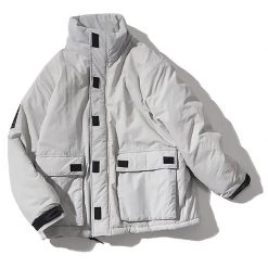 Boogzel Apparel Solid Puffer Jacket E BOY - SOFT BOY