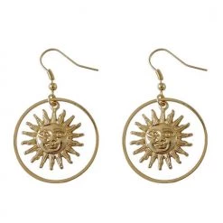 Boogzel Apparel Sun Earrings DRESSED FOR SPACE