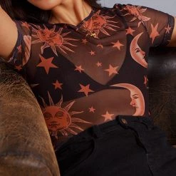 Boogzel Apparel Clothing Sun And Moon Mini Tee