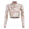 Boogzel Apparel Taupe Angel Top Clothing