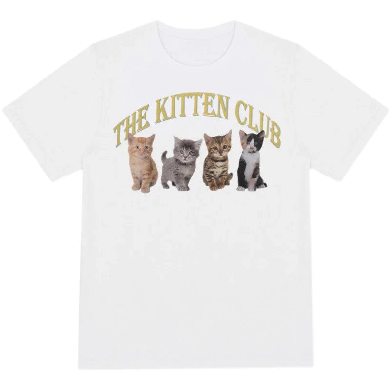 Boogzel Apparel GRUNGE CLOTHES The Kitten Club T-Shirt 🐱 2 Boogzel Apparel GRUNGE CLOTHES The Kitten Club T-Shirt 🐱