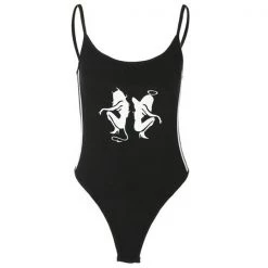 Boogzel Apparel The Angel Devil Bodysuit Clothing