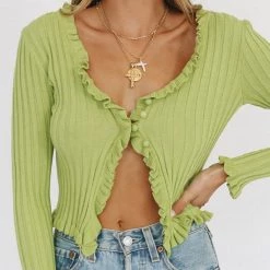 Boogzel Apparel Vivian Ribbed Cardigan