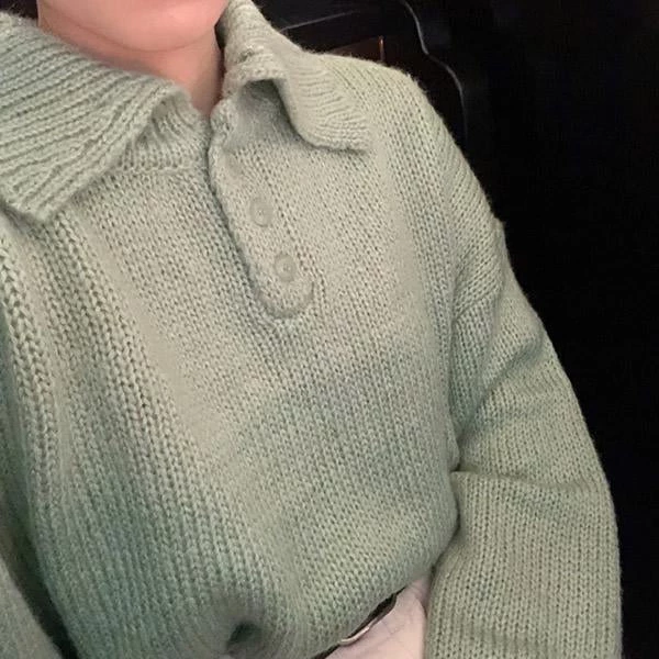 Boogzel Apparel Warm Wishes Button Neck Sweater 90s & VINTAGE 3 Boogzel Apparel Warm Wishes Button Neck Sweater 90s & VINTAGE