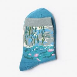 Boogzel Apparel Water Lilies Monet Socks