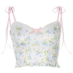 Boogzel Apparel Y2K Floral Tank Top