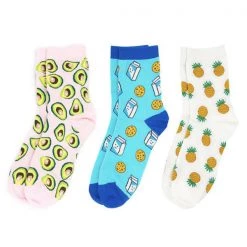 Boogzel Apparel Yummy 3 Pack Socks