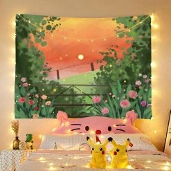 Boogzel Apparel Oil Painting Tapestry & LED Lights Set