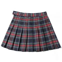 Boogzel Apparel GRUNGE CLOTHES School Spirit Plaid Skirt