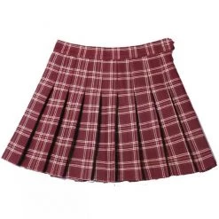Boogzel Apparel GRUNGE CLOTHES School Spirit Plaid Skirt