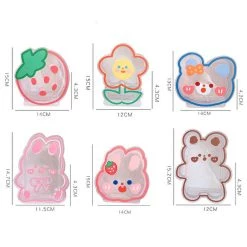 Boogzel Apparel Kawaii Aesthetic Acrylic Vases