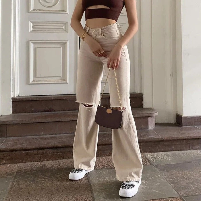 Boogzel Apparel Portrait Mode Flare Jeans INDIE CLOTHES 2 Boogzel Apparel Portrait Mode Flare Jeans INDIE CLOTHES