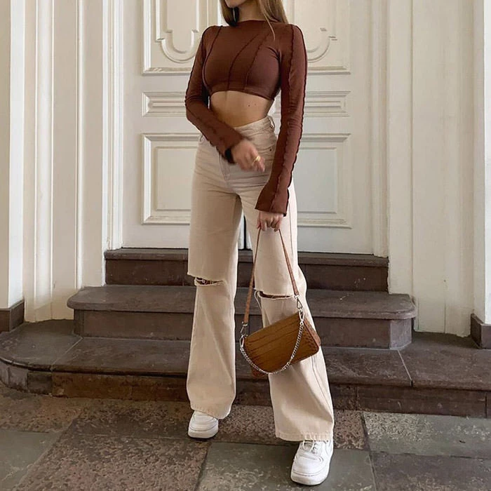 Boogzel Apparel Portrait Mode Flare Jeans INDIE CLOTHES 4 Boogzel Apparel Portrait Mode Flare Jeans INDIE CLOTHES