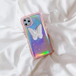 Boogzel Apparel BUTTERFLY AESTHETIC Aesthetic Butterflies IPhone Case