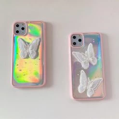 Boogzel Apparel BUTTERFLY AESTHETIC Aesthetic Butterflies IPhone Case