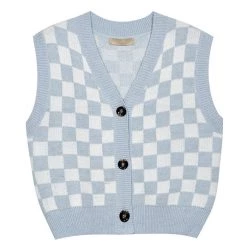 Boogzel Apparel INDIE CLOTHES Aesthetic Checkboard Vest
