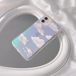 Boogzel Apparel Transparent Clouds IPhone Case Accessories