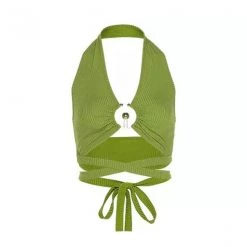 Boogzel Apparel Coconut Girl Halter Top Y2K OUTFITS