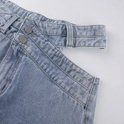 Boogzel Apparel High Waist Cutout Jeans 5 Boogzel Apparel High Waist Cutout Jeans