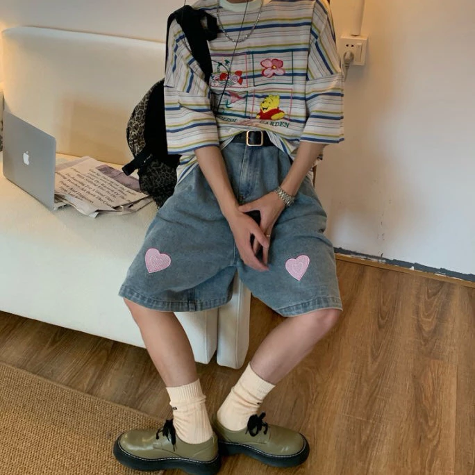 Boogzel Apparel Professional Heartbreaker Denim Shorts 7 Boogzel Apparel Professional Heartbreaker Denim Shorts