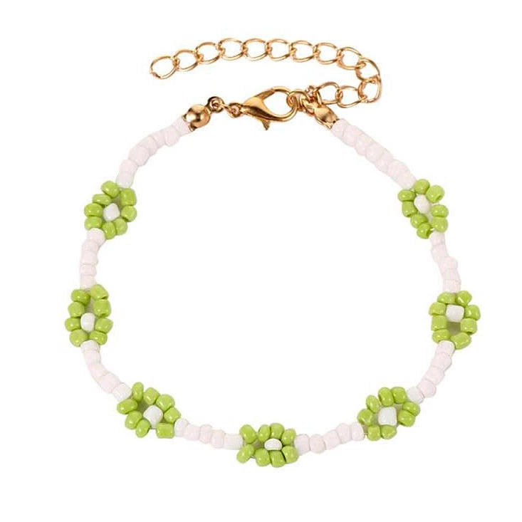 Boogzel Apparel Friendship Never Ends Flower Bracelet 5 Boogzel Apparel Friendship Never Ends Flower Bracelet