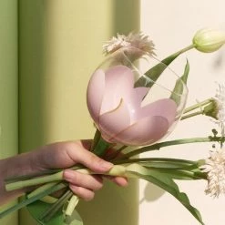 Boogzel Apparel French Aesthetic Flower Glass COTTAGECORE / ARTSY