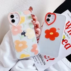 Boogzel Apparel Aesthetic Flower IPhone Case