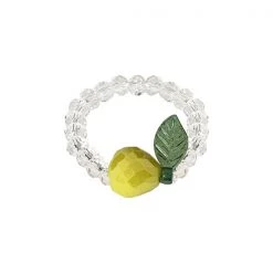 Boogzel Apparel Y2K Fruit Pearl Ring
