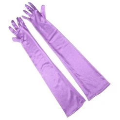 Boogzel Apparel Old Money Aesthetic Satin Gloves Accessories