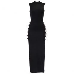 Boogzel Apparel Y2K OUTFITS Dangerous Business Lace Up Dress