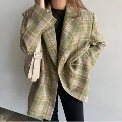 Boogzel Apparel Smarty Pants Plaid Jacket