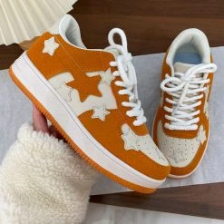 Boogzel Apparel Shooting Star Aesthetic Sneakers