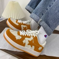 Boogzel Apparel Shooting Star Aesthetic Sneakers