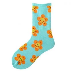 Boogzel Apparel INDIE CLOTHES Petals Of Happiness Socks