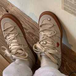 Boogzel Apparel COTTAGECORE / ARTSY Naturecore Aesthetic Rose Sneakers