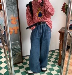 Boogzel Apparel Forbidden Boyfriend Wide Jeans