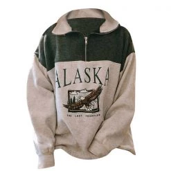 Boogzel Apparel Alaska Zip Up Sweatshirt