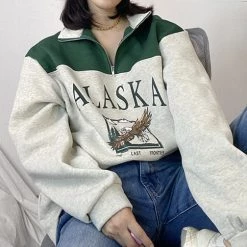 Boogzel Apparel Alaska Zip Up Sweatshirt
