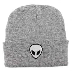 Boogzel Apparel Alien Embroidered Beanie Accessories