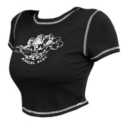 Boogzel Apparel AESTHETIC CLOTHES Angel Baby Crop Top