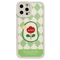 Boogzel Apparel Argyle Flower IPhone Case