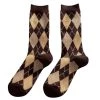 Boogzel Apparel GRANDMA AESTHETIC Cozy Days Argyle Socks