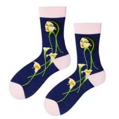 Boogzel Apparel Abstract Lily Socks COTTAGECORE / ARTSY