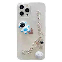 Boogzel Apparel Astronaut Clear IPhone Case IPHONE CASES