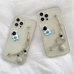 Boogzel Apparel Astronaut Clear IPhone Case IPHONE CASES 7 Boogzel Apparel Astronaut Clear IPhone Case IPHONE CASES