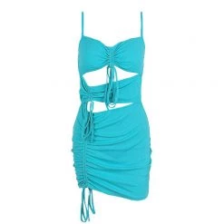 Boogzel Apparel ROMPERS & DRESSES Portrait Mode Ribbed Dress