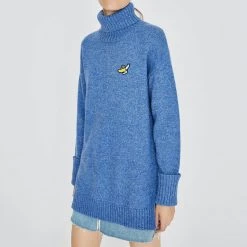 Boogzel Apparel Clothing Banana Roll Neck Sweater