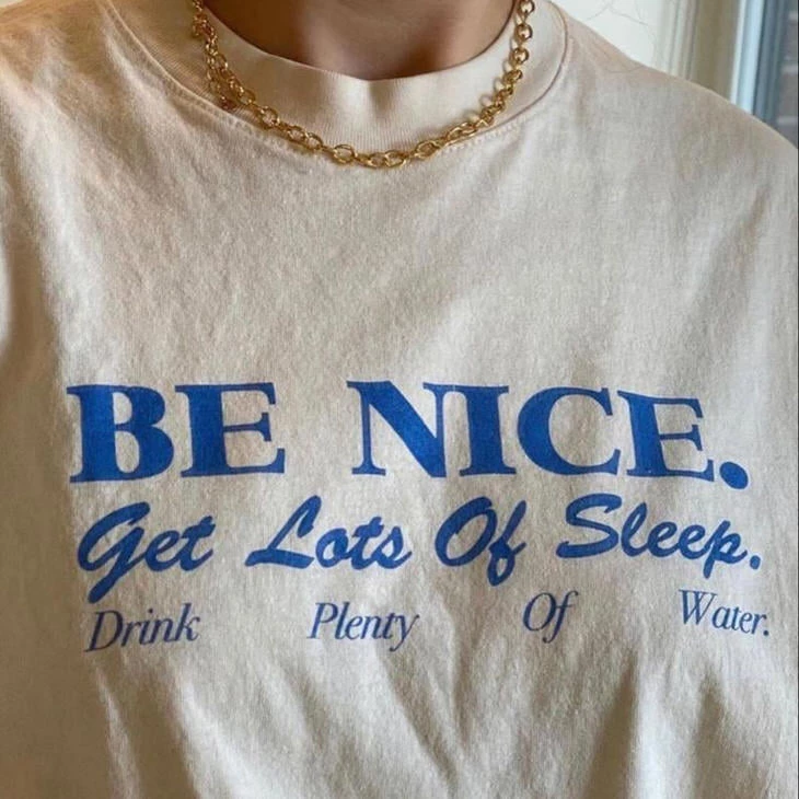 Boogzel Apparel 90s & VINTAGE Be Nice T-Shirt 1 Boogzel Apparel 90s & VINTAGE Be Nice T-Shirt