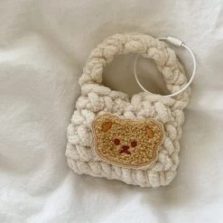 Boogzel Apparel Bear Knitted AirPods Case